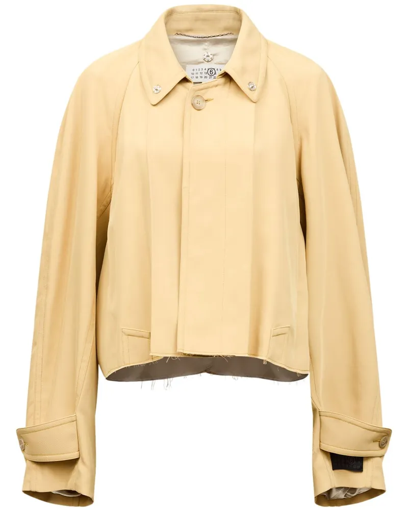 Maison Margiela Jacke mit Logo-Patch - Gelb Gelb