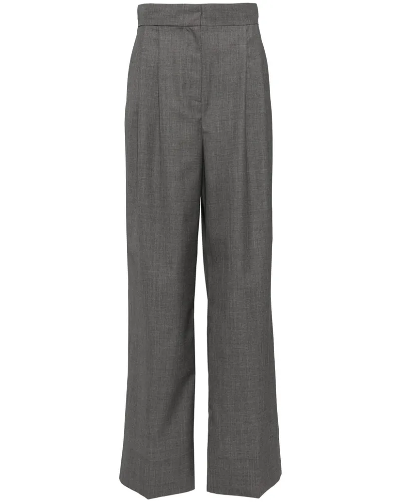 Erdem Hose mit weitem Bein - Grau Grau