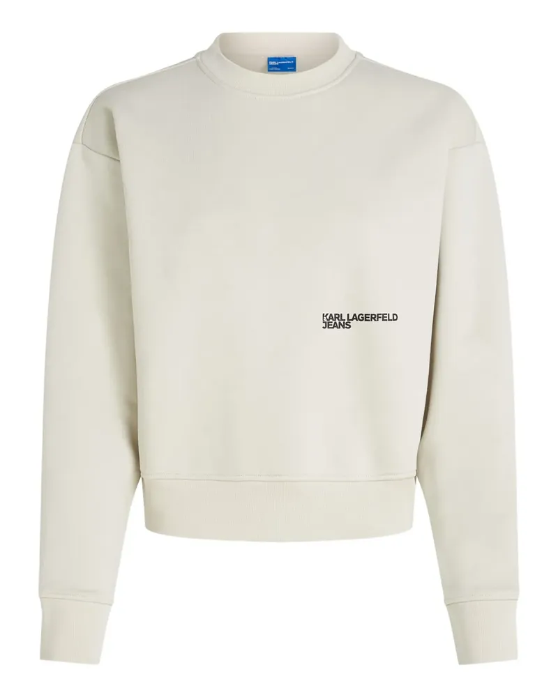 Karl Lagerfeld Sweatshirt mit Logo-Print - Nude Nude