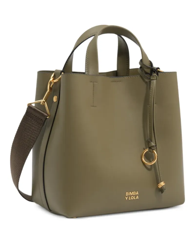 BIMBA Y LOLA Große Chihuahua Tasche aus Kaktusleder - Grün Grün