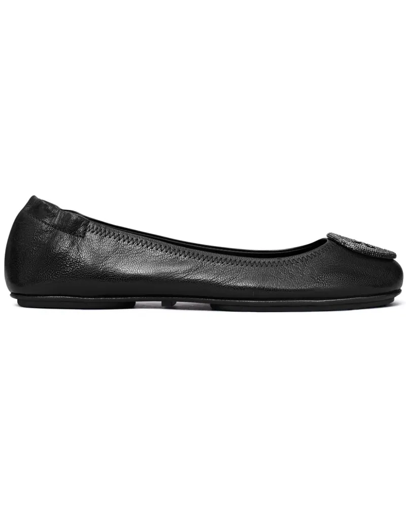 Tory Burch Minnie' Ballerinas - Schwarz Schwarz