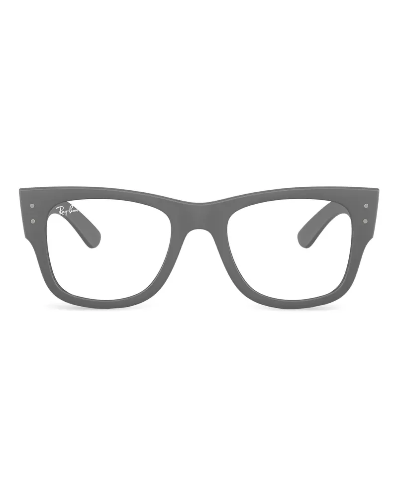 Ray Ban square acetate glasses - Grau Grau