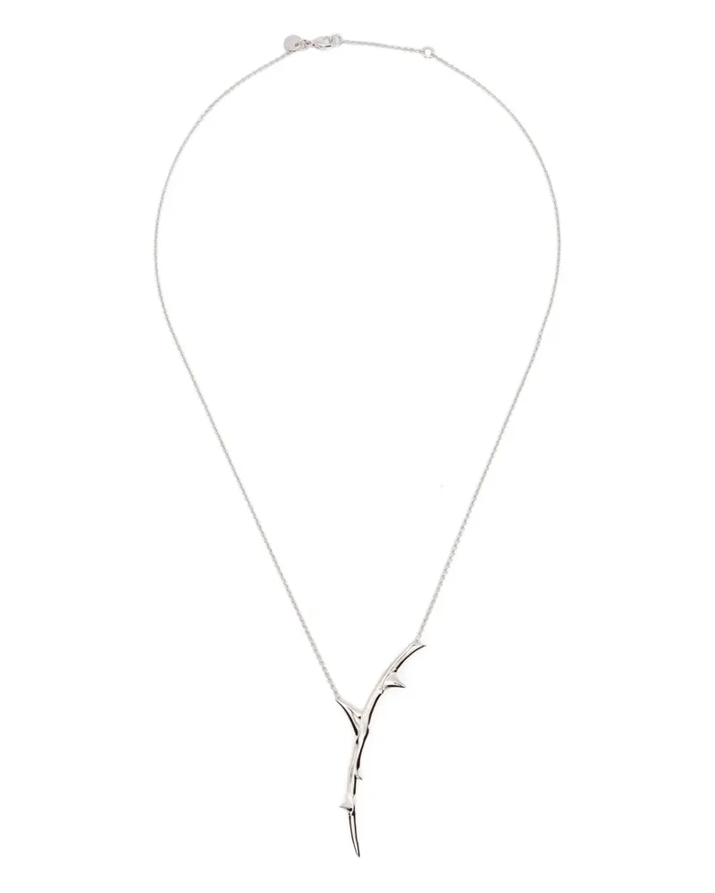 Shaun Leane Rose Thorn Halskette mit Anhänger - Silber Silber