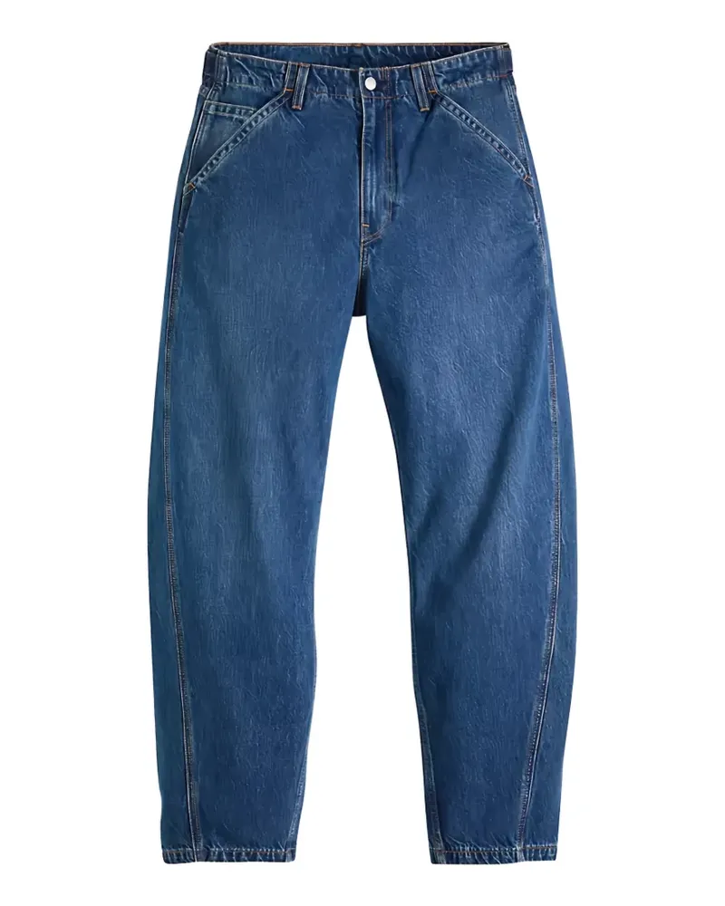 Levi's Baggy Barrel contrast-stitched jeans - Blau Blau