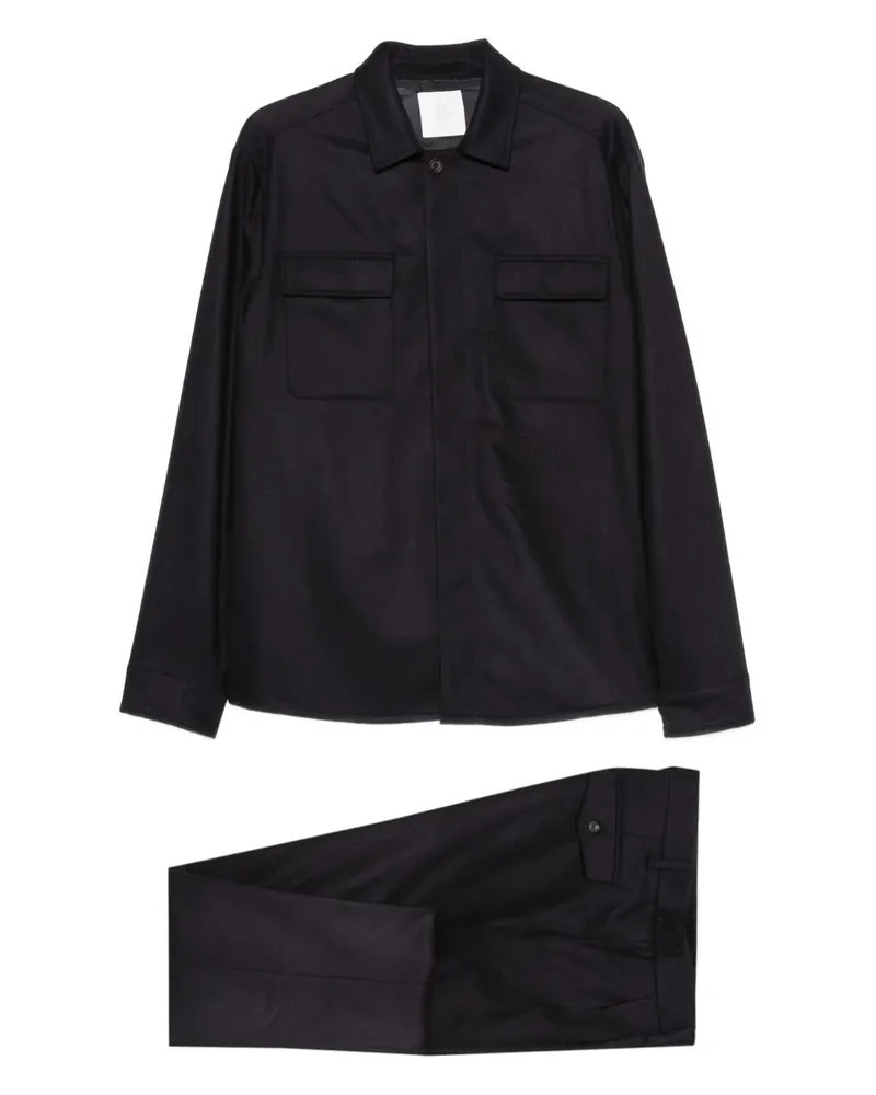 Eleventy pocket suit - Blau Blau
