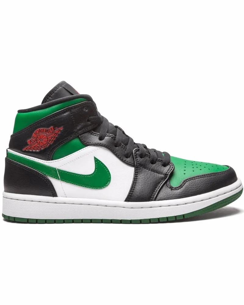 Jordan Air  1 Mid Sneakers - Schwarz Schwarz
