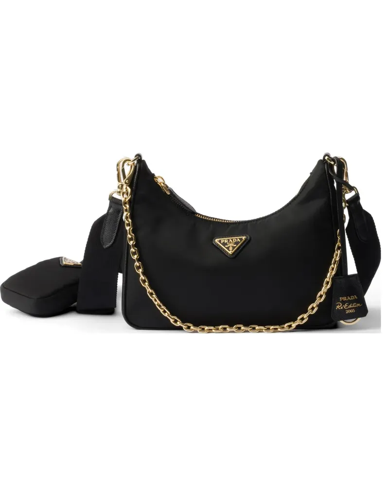 Prada Re-Edition 2005 Re-Nylon bag - Schwarz Schwarz