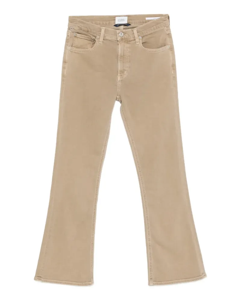 Citizens of humanity belt-loops flared jeans - Braun Braun
