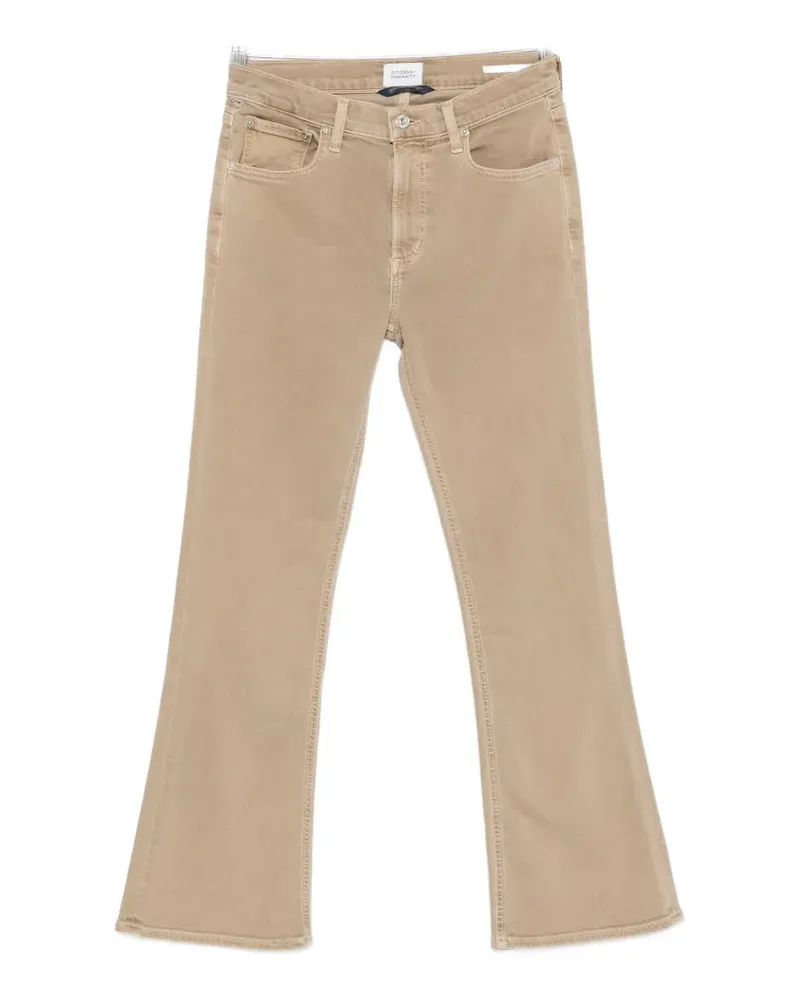 Citizens of humanity belt-loops flared jeans - Braun Braun
