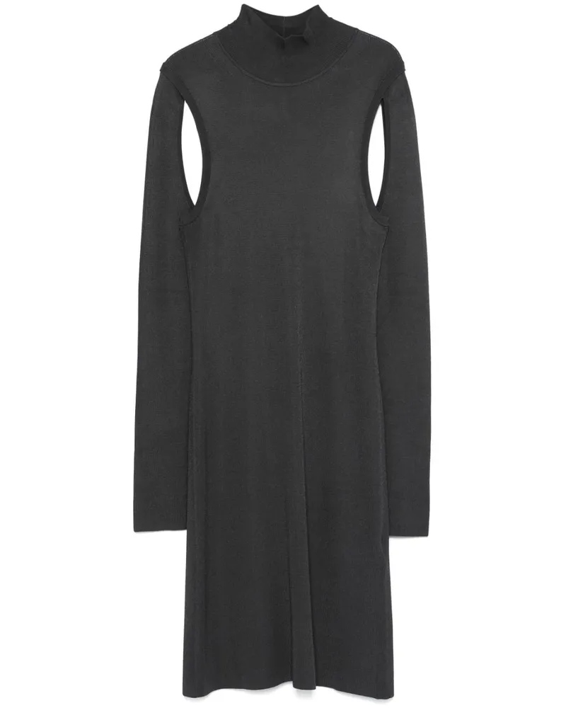 Helmut Lang Air Midikleid - Grau Grau