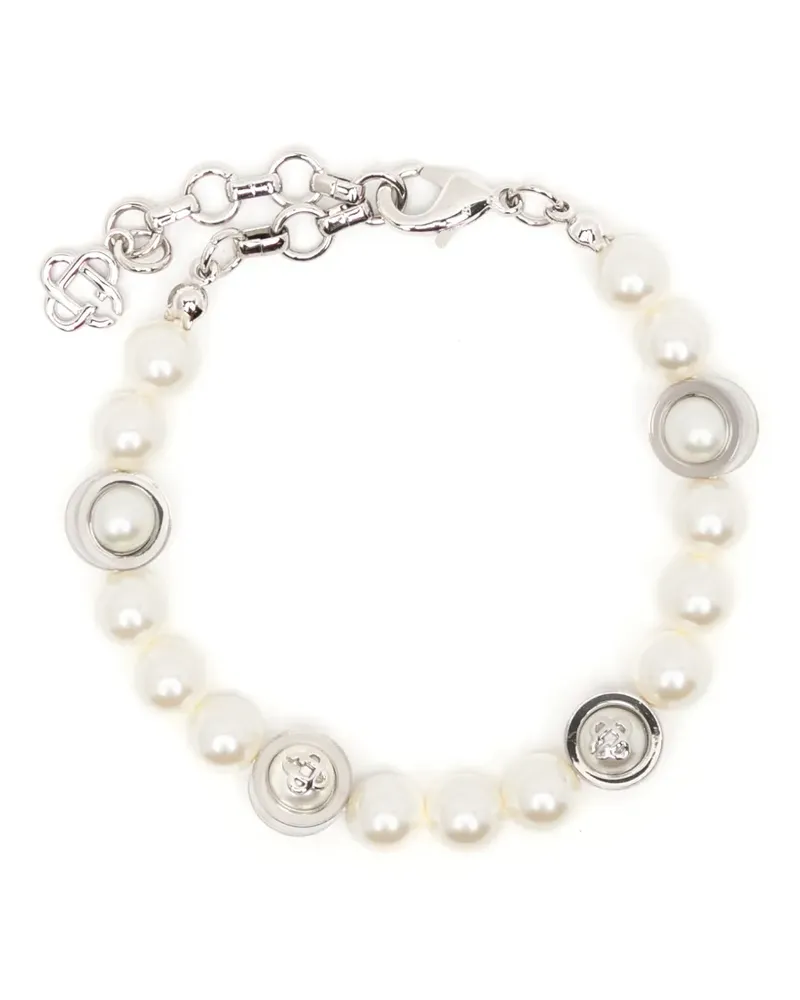 Casablanca Paris Armband mit Sci-Fi-Perlen - Silber Silber