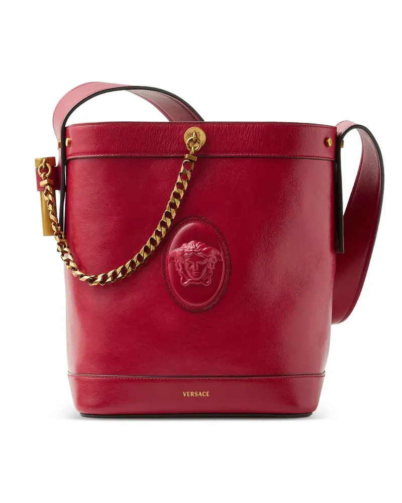 Versace Kleine Pivot Beuteltasche - Rot Rot