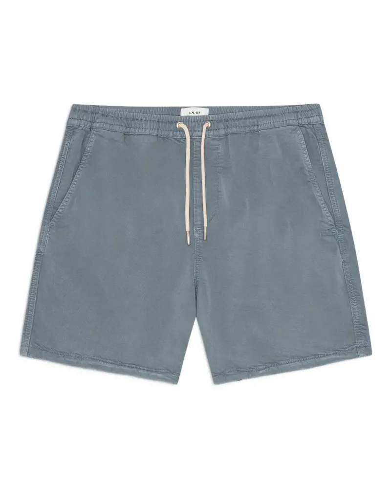 NN 07 Shorts mit Kordelzug - Blau Blau