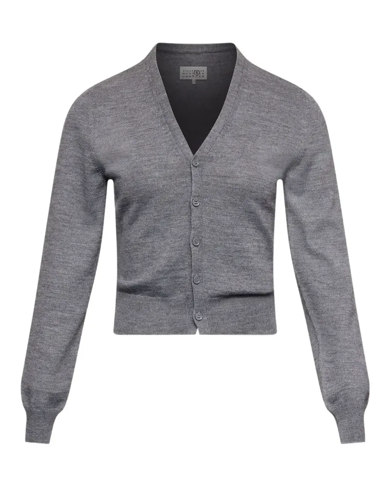 Maison Margiela cotton cardigan - Grau Grau