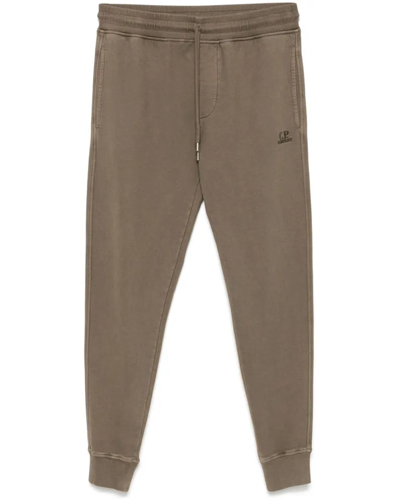 C.P. Company Jogginghose mit Logo-Stickerei - Nude Nude