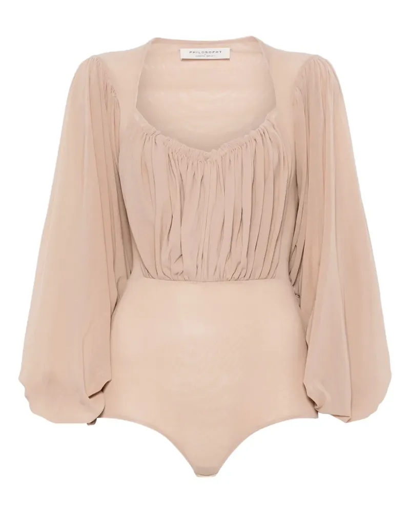 Philosophy Di Lorenzo Serafini Drapierter Body - Nude Nude