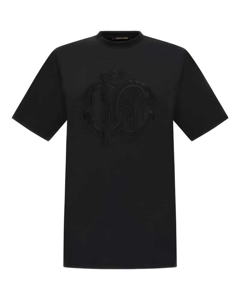 Roberto Cavalli T-Shirt aus Baumwolle - Schwarz Schwarz