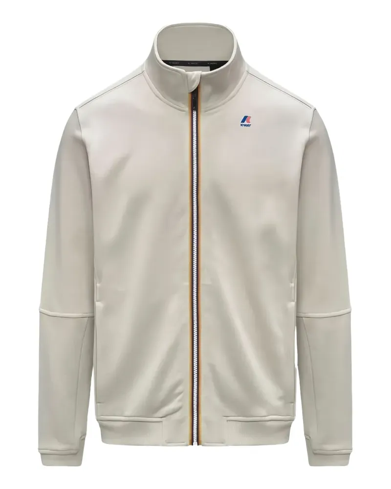 K-Way zip-up sweatshirt - Nude Nude