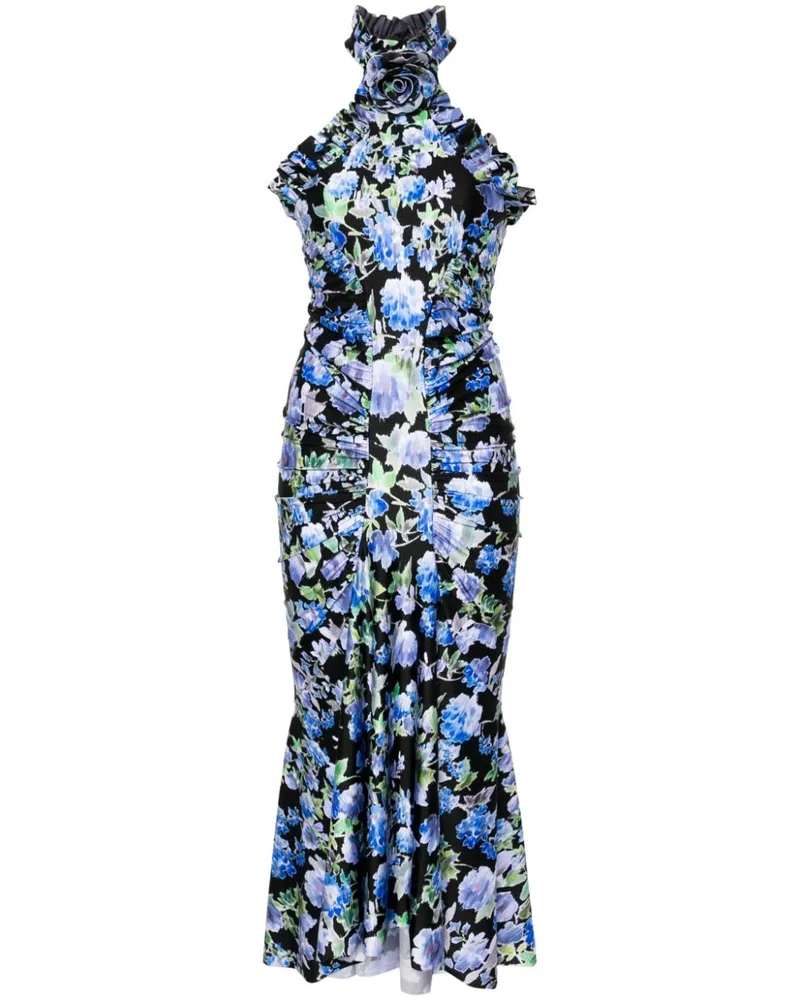 Philosophy Di Lorenzo Serafini Maxikleid mit Print Blau