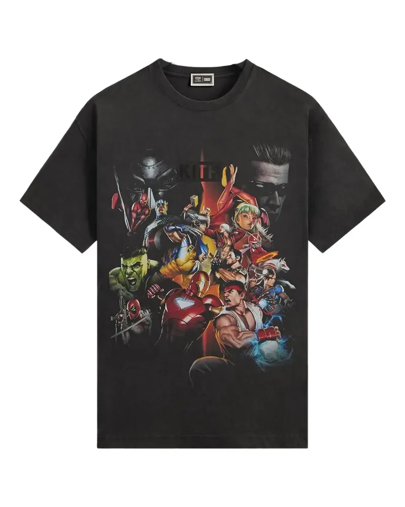 KITH x Marvel vs. x Capcom Ultimate T-Shirt - Schwarz Schwarz