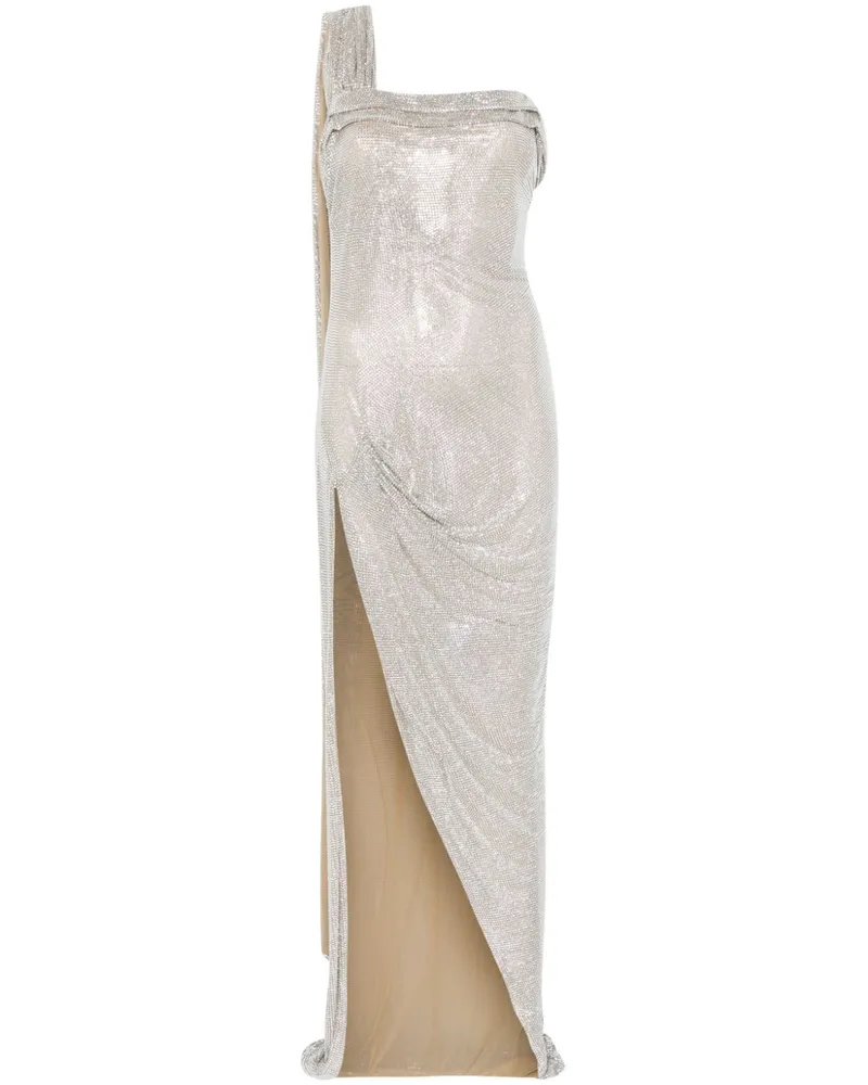 Giuseppe di Morabito Kristallverziertes Abendkleid - Nude Nude
