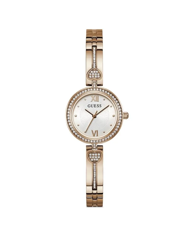 Guess Crystal Quarz 27mm - Silber Silber