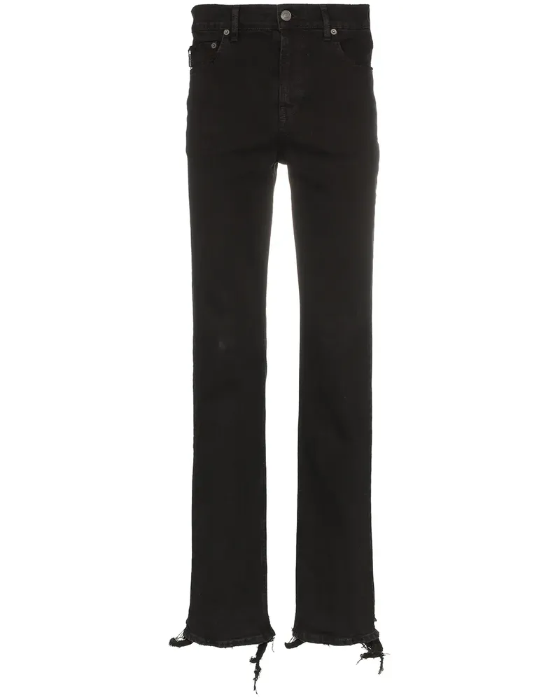 Balenciaga Jeans mit schmalem Bein - Schwarz Schwarz