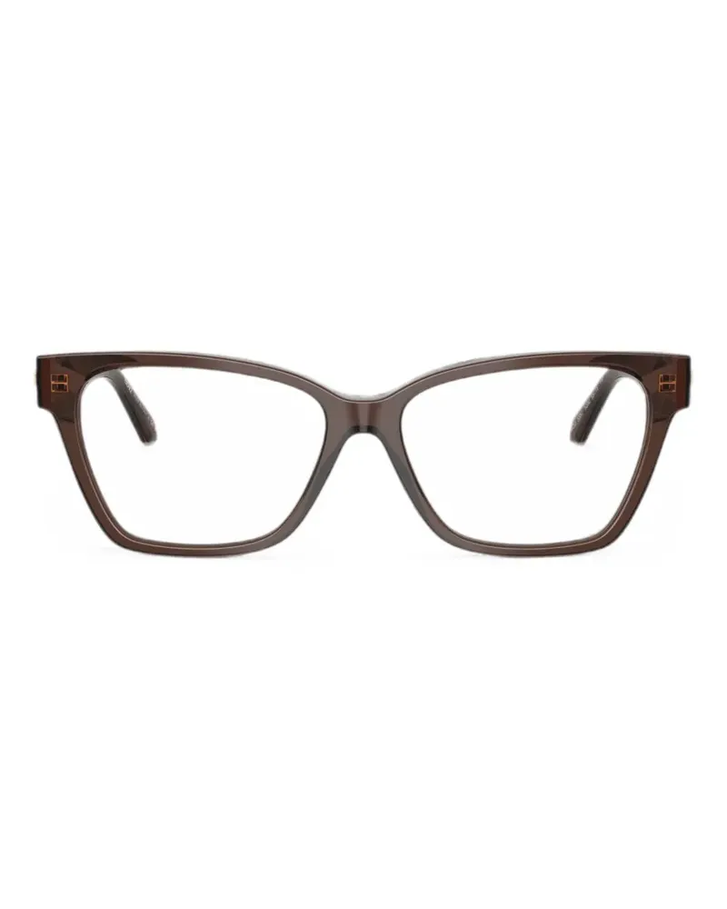 Versace Cat-Eye-Brille mit Medusa - Braun Braun