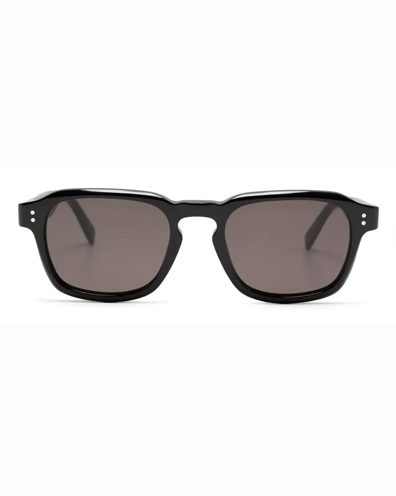 RETROSUPERFUTURE Luce Sonnenbrille mit eckigem Gestell - Schwarz Schwarz