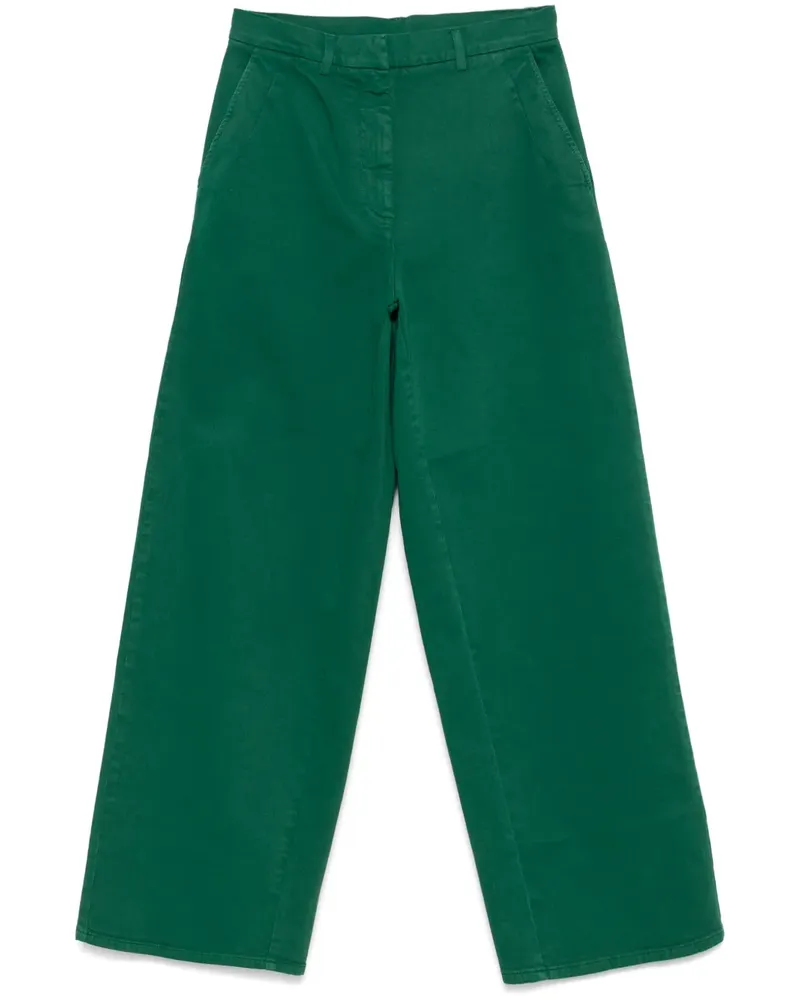 N° 21 Hose aus Twill - Grün Grün