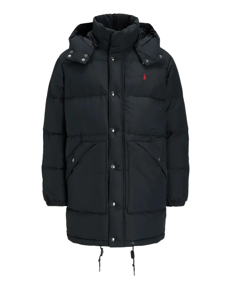 Ralph Lauren Gefütterter Kapuzenmantel - Blau Blau