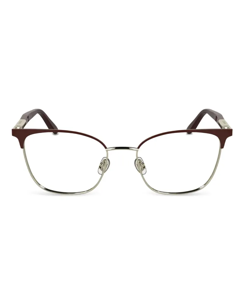 Calvin Klein Brille im Cat-Eye-Design - Rot Rot