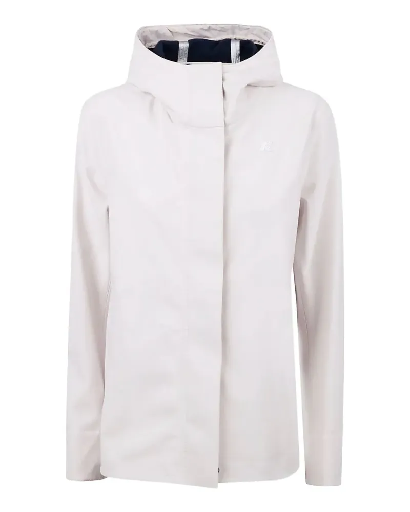 K-Way Madalina Bonded hooded jacket - Weiß Weiß