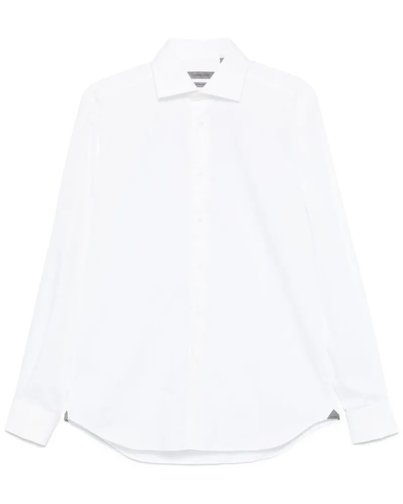 Corneliani Klassisches Hemd - Weiß Weiß