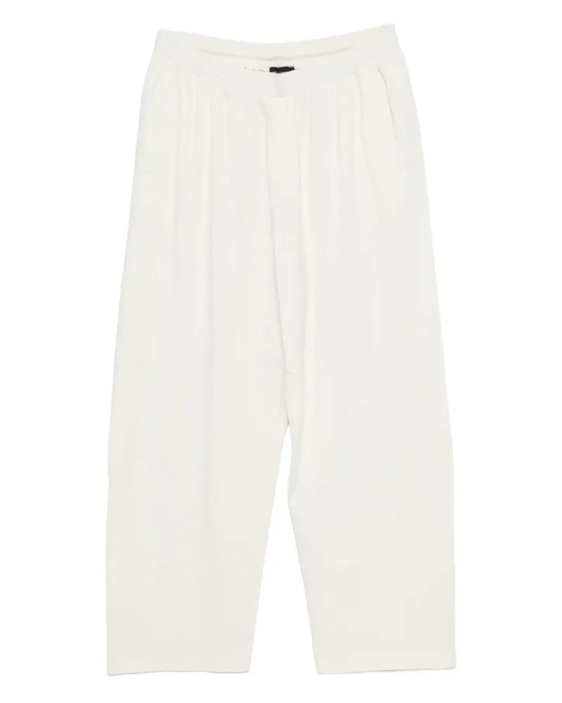 Emporio Armani elasticated track pants - Nude Nude