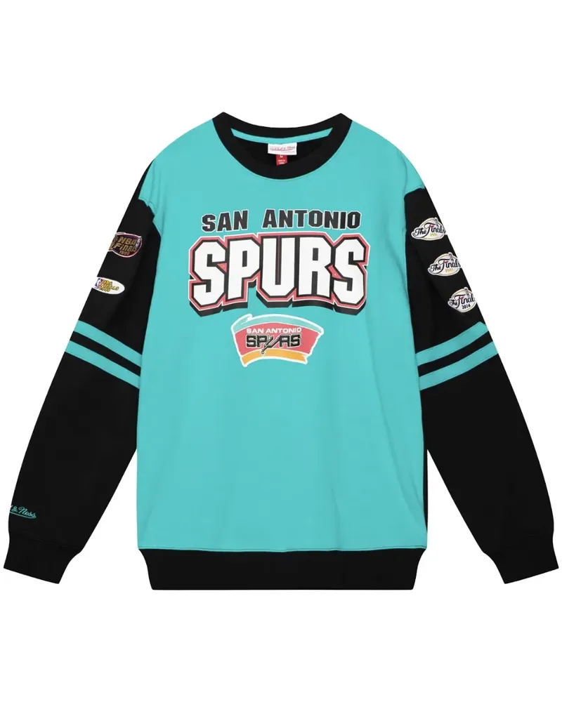 Mitchell & Ness NBA San Antonio Spurs Sweatshirt - Blau Blau
