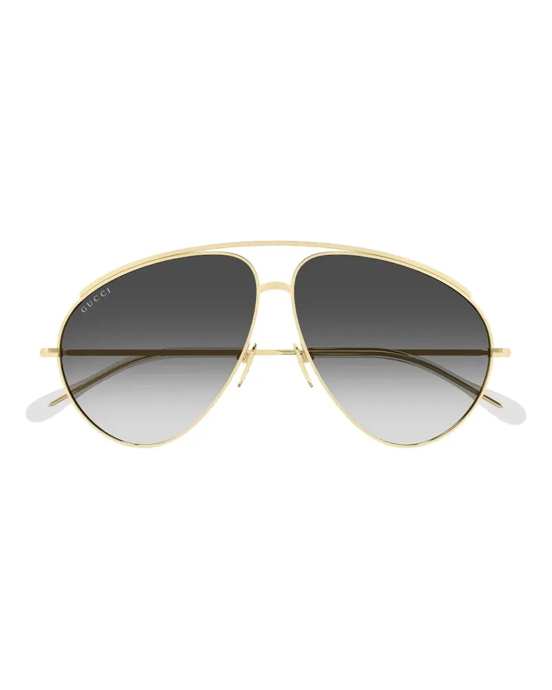 Gucci Getönte Pilotenbrille - Gold Gold