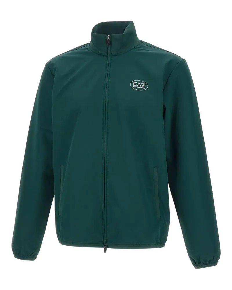 EA7 Sweatshirt mit Reißverschluss - Grün Grün