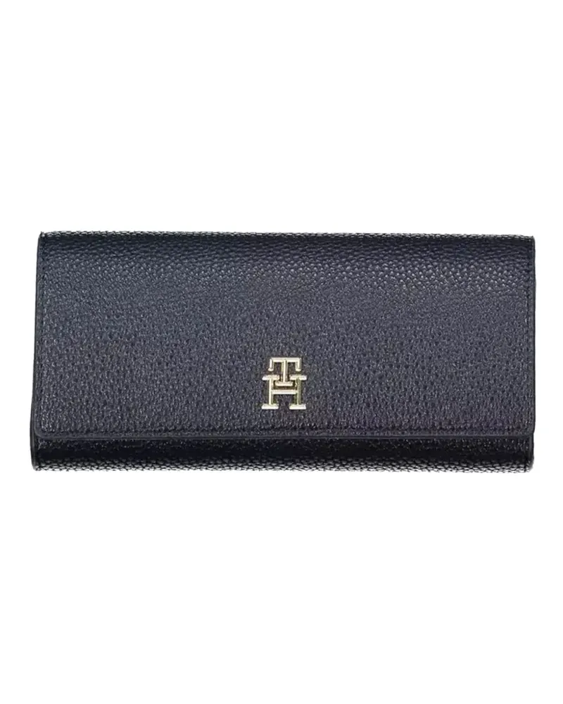 Tommy Hilfiger pebbled leather wallet - Blau Blau