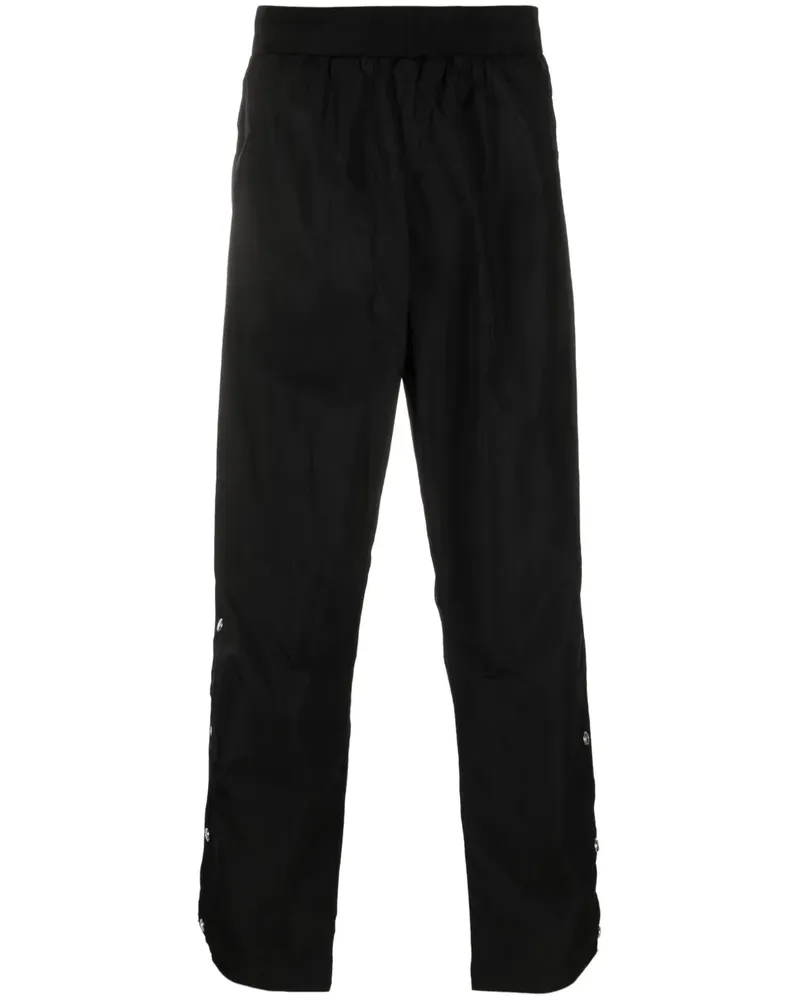 GALLERY DEPT. Gerade Rec Hose mit Druckknopf - Schwarz Schwarz