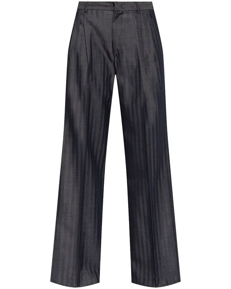 Etro Klassische Straight-Leg-Hose - Blau Blau