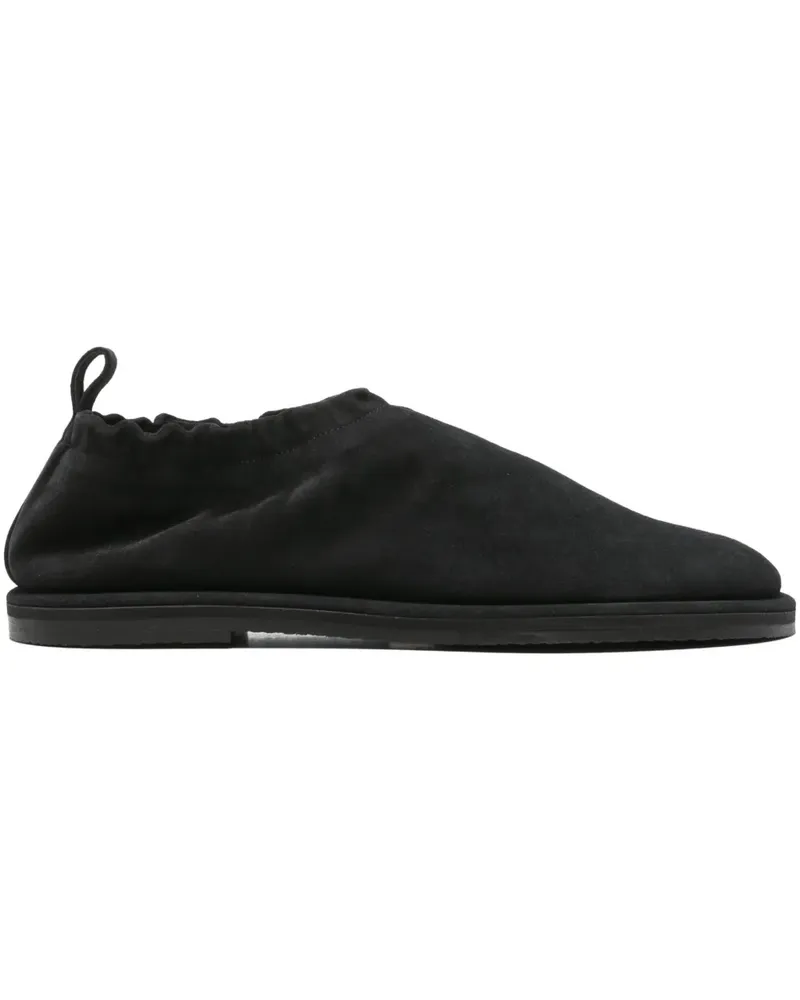 Studio Nicholson Korine Loafer aus Wildleder - Schwarz Schwarz