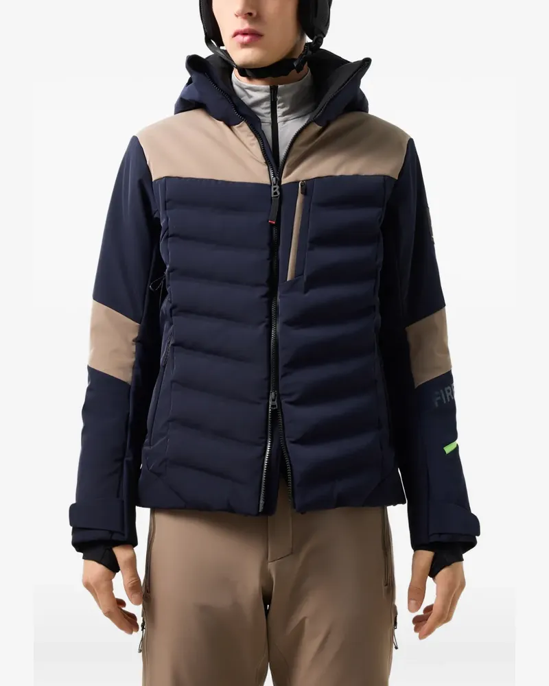 Bogner Fire & Ice Radek panelled quilted jacket - Blau Blau