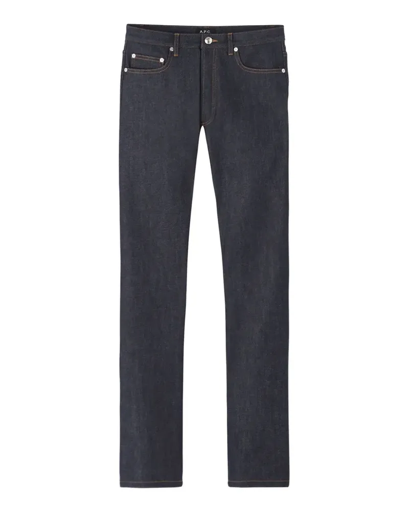 A.P.C. New Standard zip-up jeans - Blau Blau