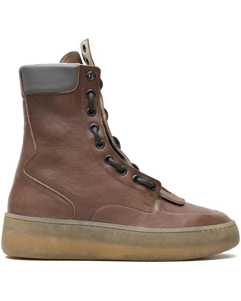 Maison Margiela Stiefel mit Reißverschluss - Braun Braun