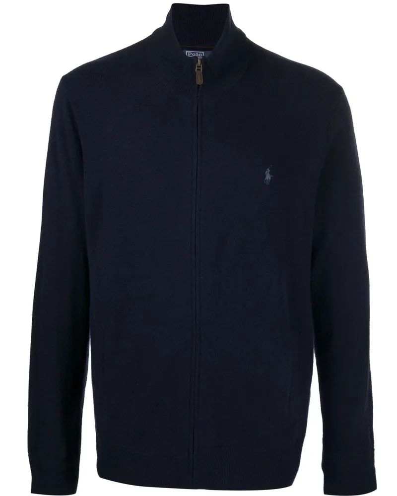 Ralph Lauren Cardigan mit Logo-Stickerei - Blau Blau