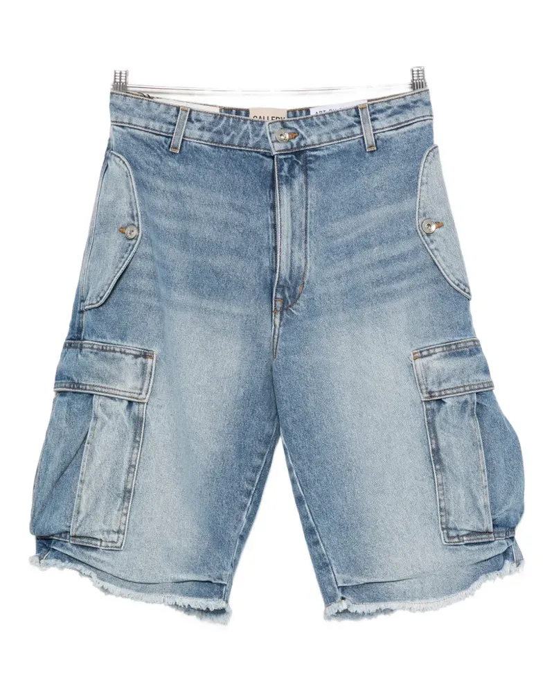 GALLERY DEPT. cargo raw-cut shorts - Blau Blau