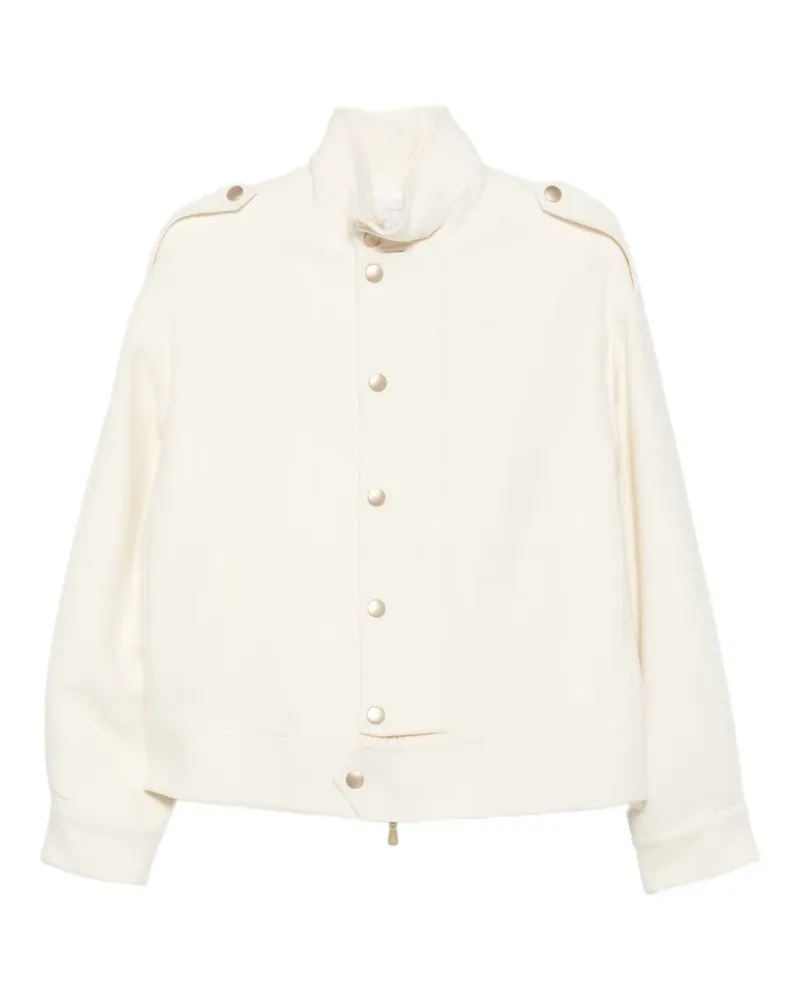 Eleventy Jacke mit Knöpfen - Weiß Weiß