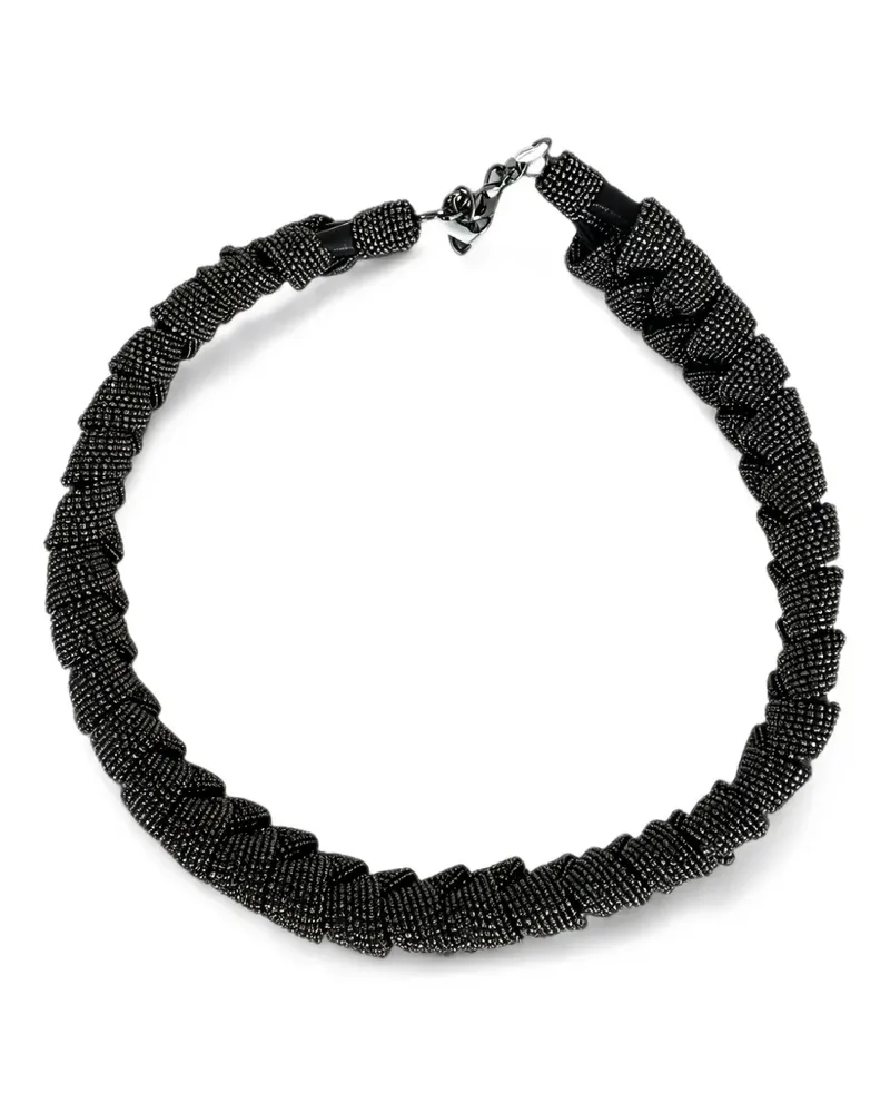 Brunello Cucinelli Monili twisted necklace - Silber Silber
