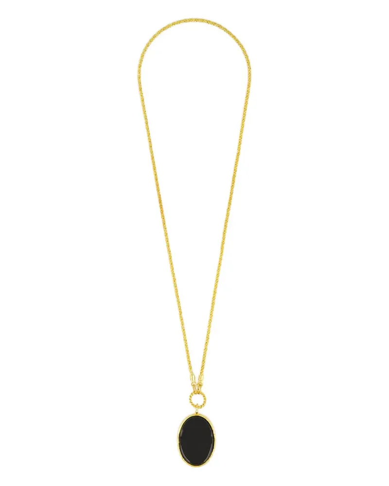 Sylvia Toledano Talisman Halskette mit Anhänger - Gold Gold